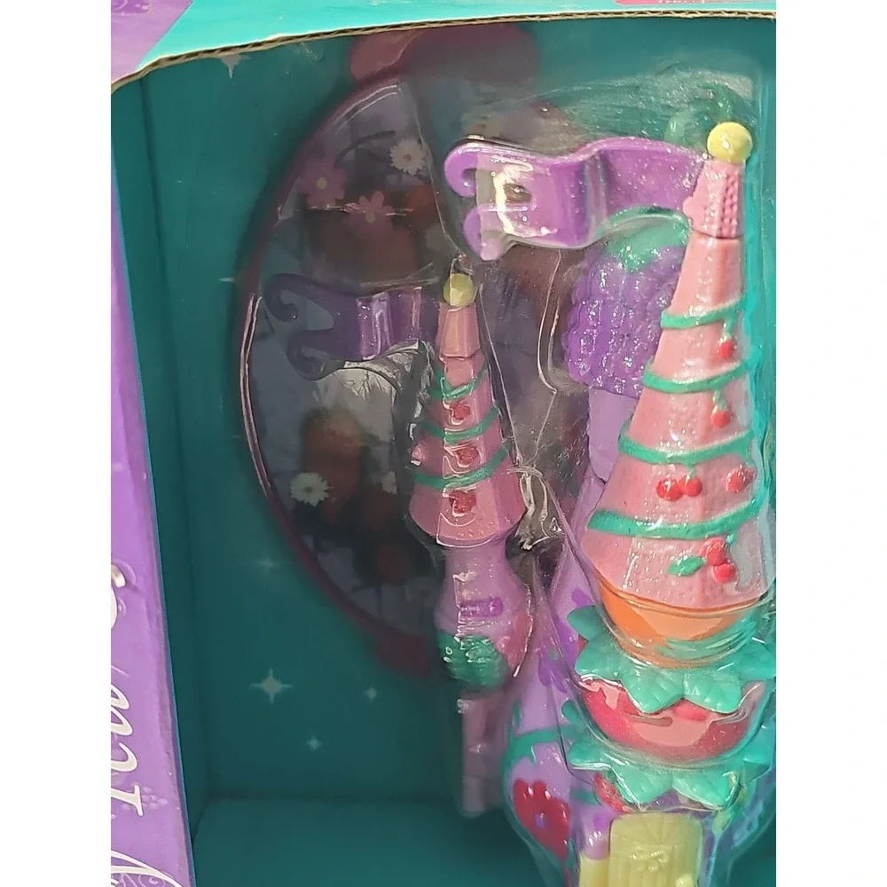 Trendmasters Starcastles Straw Berry Grape Fruit Tea Castle Polly Pocket New NIB
